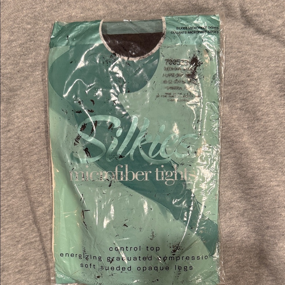 Silkies Microfiber Tights in Dark Brown